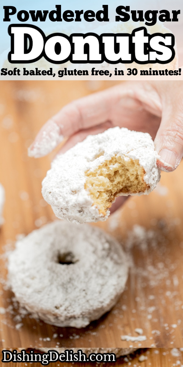 Easy Powdered Sugar Donuts Dishing Delish