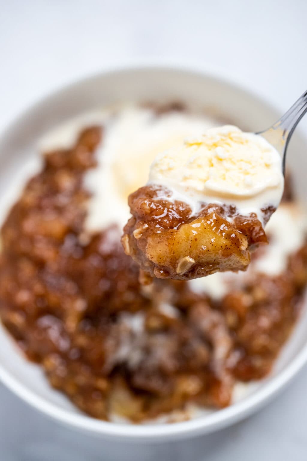 Slow Cooker Apple Crisp Gluten Free Dishing Delish