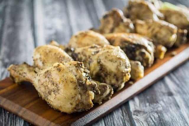 Herb And Garlic Chicken Drumstick Recipe Dishing Delish