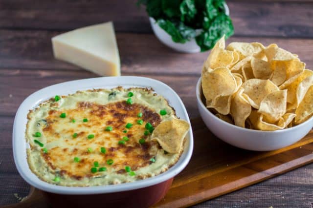 The Best Spinach Artichoke Dip • Dishing Delish