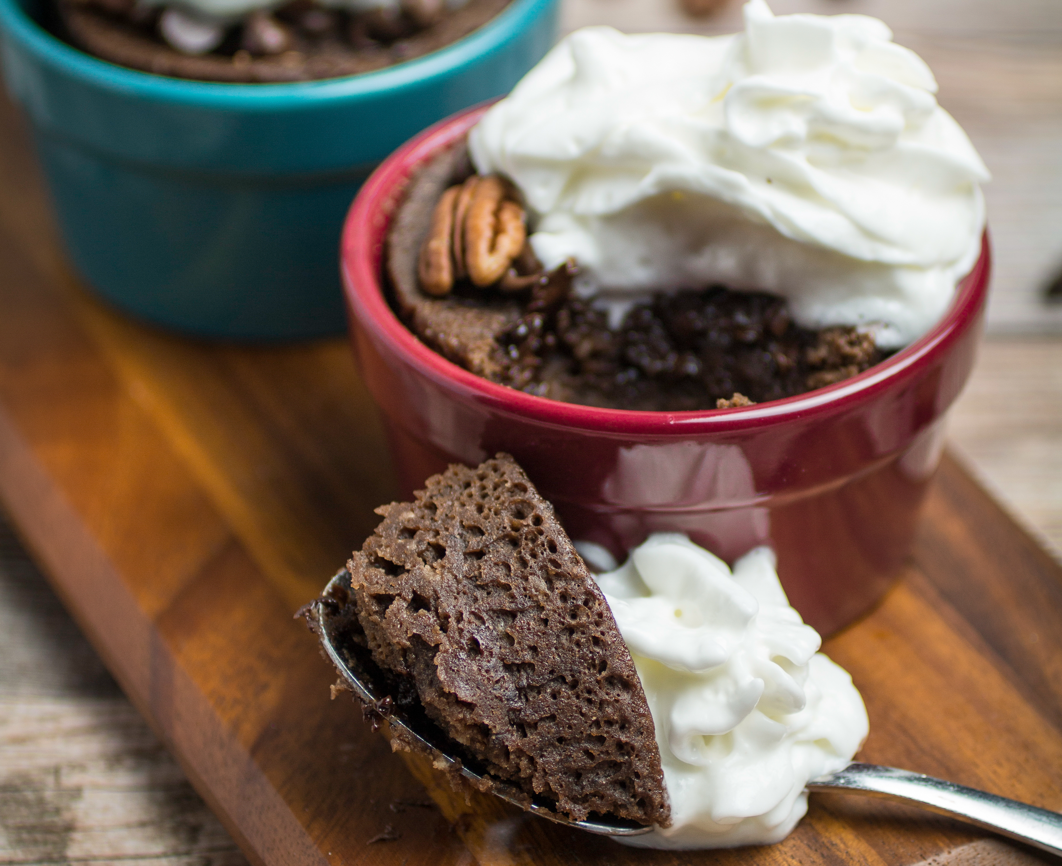 Gluten Free Chocolate Mug Cake • Dishing Delish