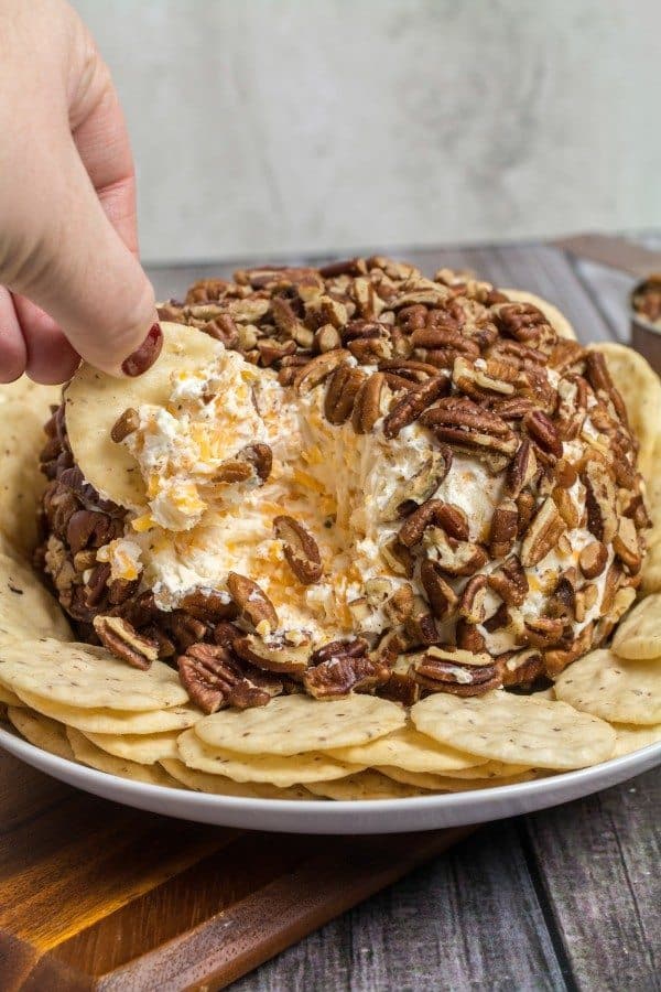 Easy Ranch Cheese Ball Recipe Dishing Delish