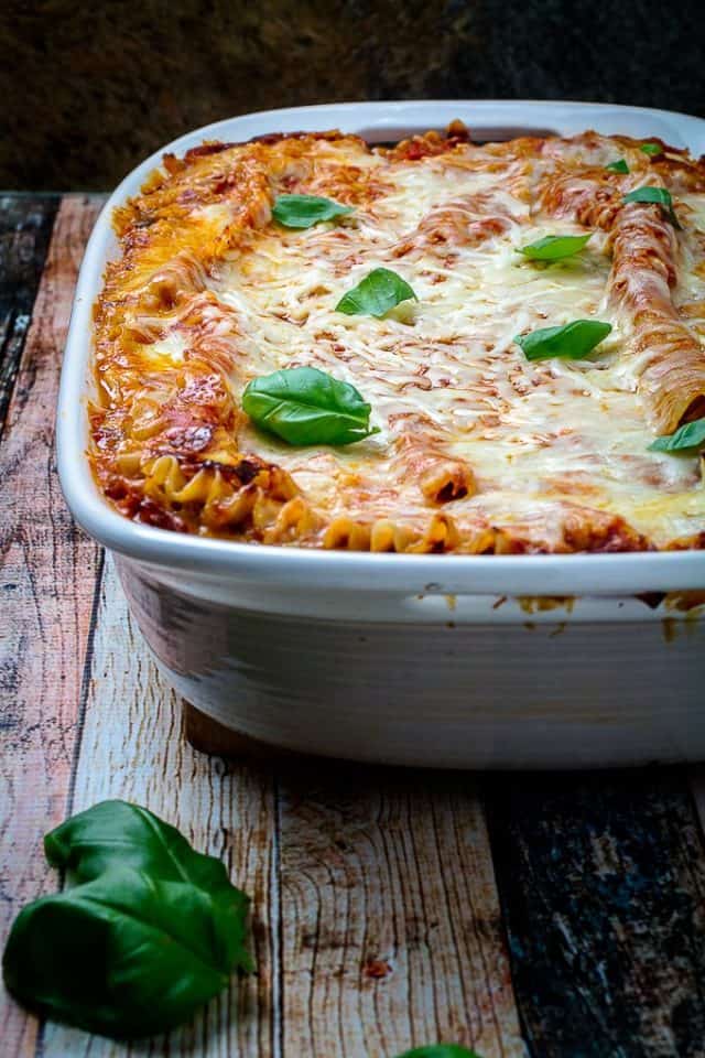 Gluten Free Vegetable Lasagna • Dishing Delish