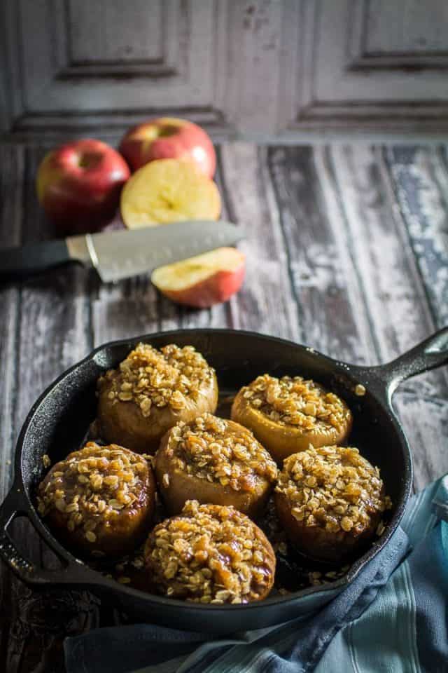 Cinnamon Baked Apples • Dishing Delish 1362