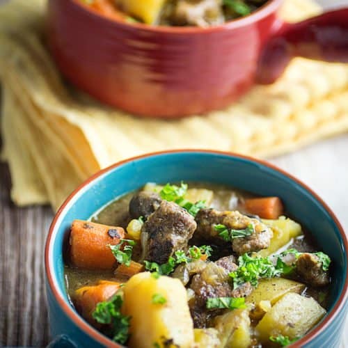 Comforting Instant Pot Beef Stew Recipe • Dishing Delish