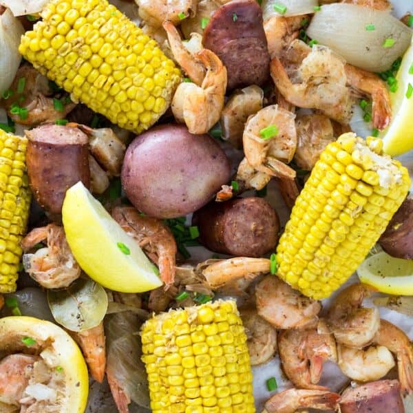 Low Country Shrimp Boil Recipe • Dishing Delish