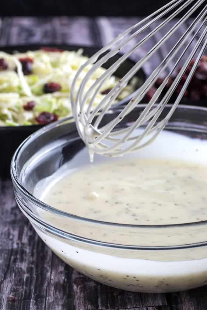 Creamy Coleslaw Dressing Recipe - Southern & Homemade • Dishing Delish