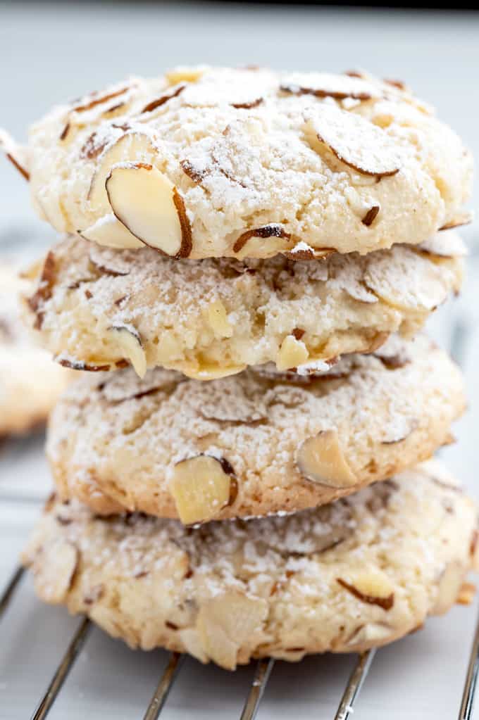 Chewy Almond Paste Cookies • Dishing Delish