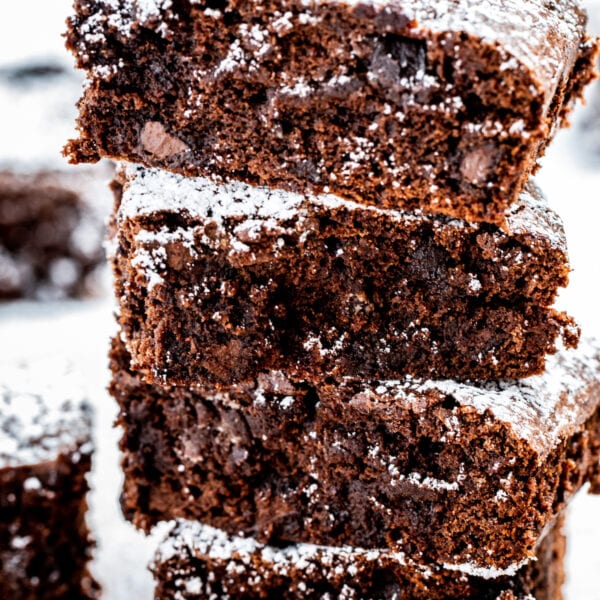 Fudgy Gluten Free Brownies • Dishing Delish