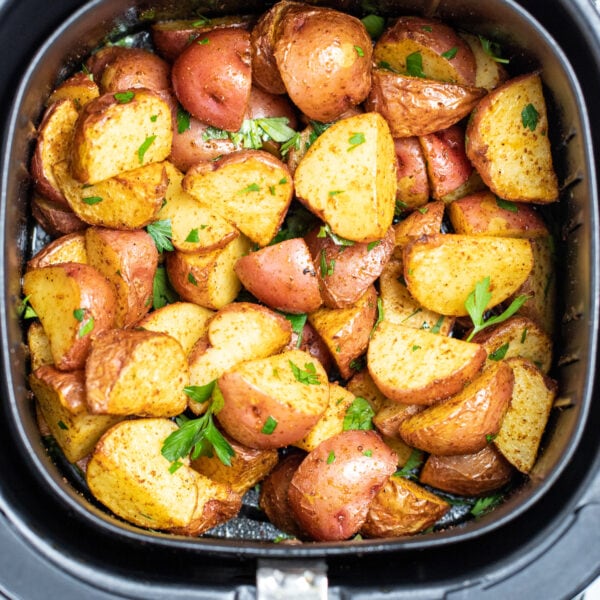 Air Fryer Red Potatoes • Dishing Delish