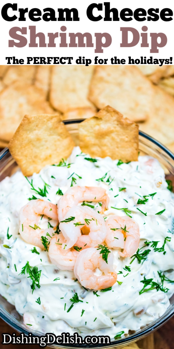 Cream Cheese Shrimp Dip • Dishing Delish 9842