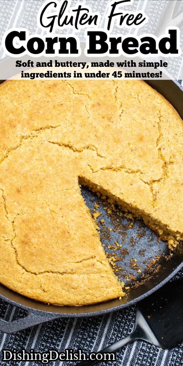 Gluten Free Cornbread • Dishing Delish 4686