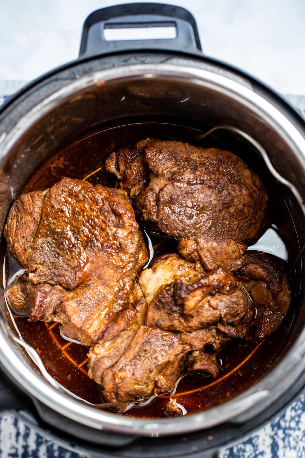 Instant Pot Pork Shoulder • Dishing Delish