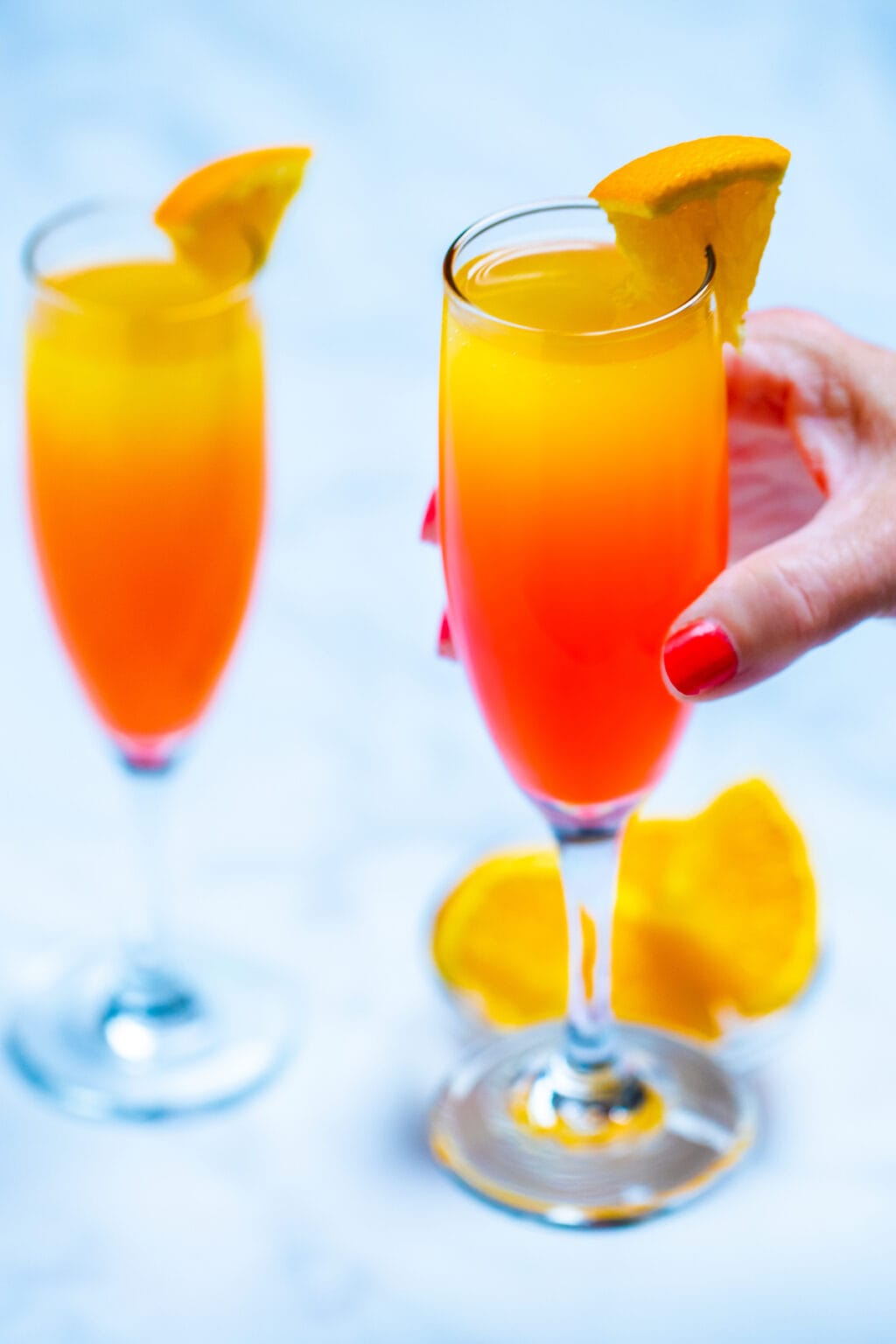 Prosecco Mimosas • Dishing Delish