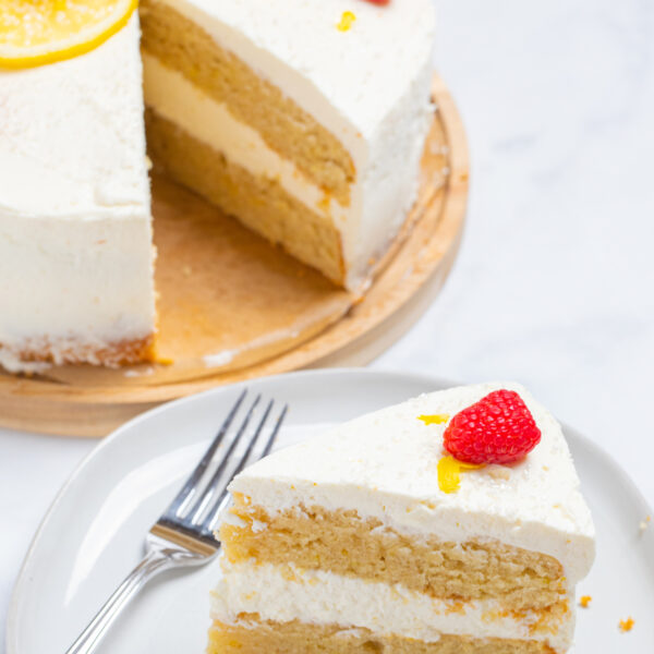 Gluten Free Lemon Cake • Dishing Delish