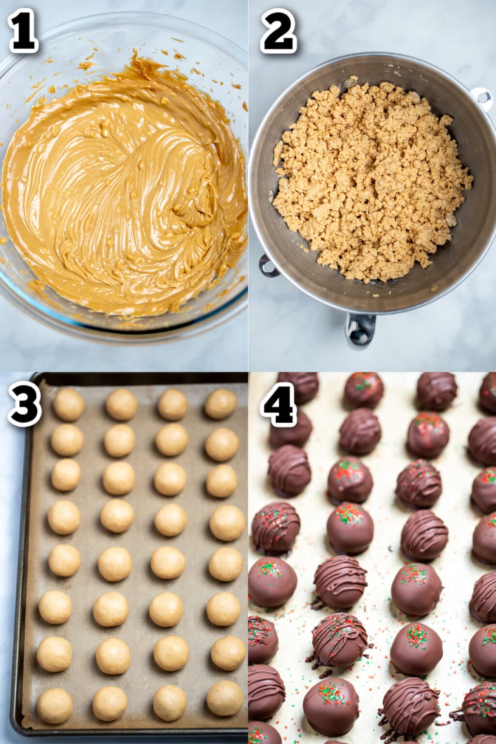 Chocolate Covered Peanut Butter Balls • Dishing Delish