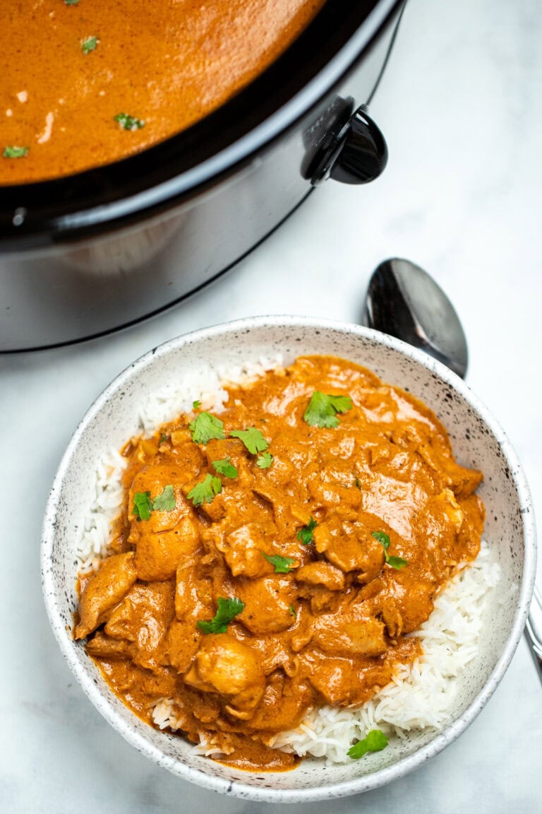 Slow Cooker Chicken Tikka Masala • Dishing Delish